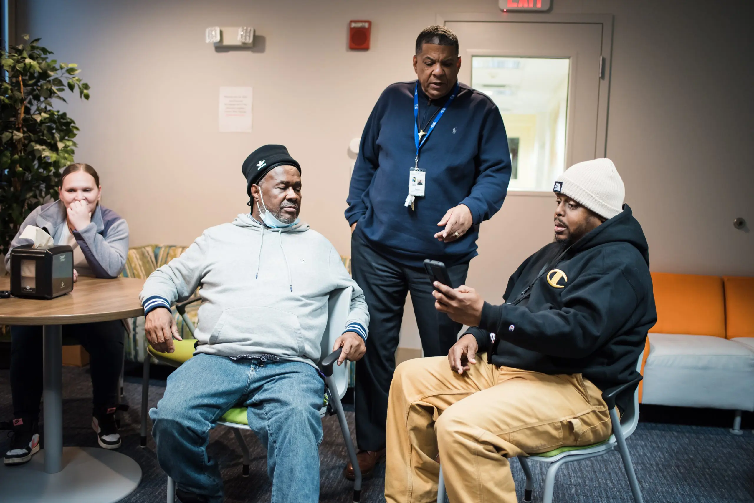 Group session in RSC - St. Francis House