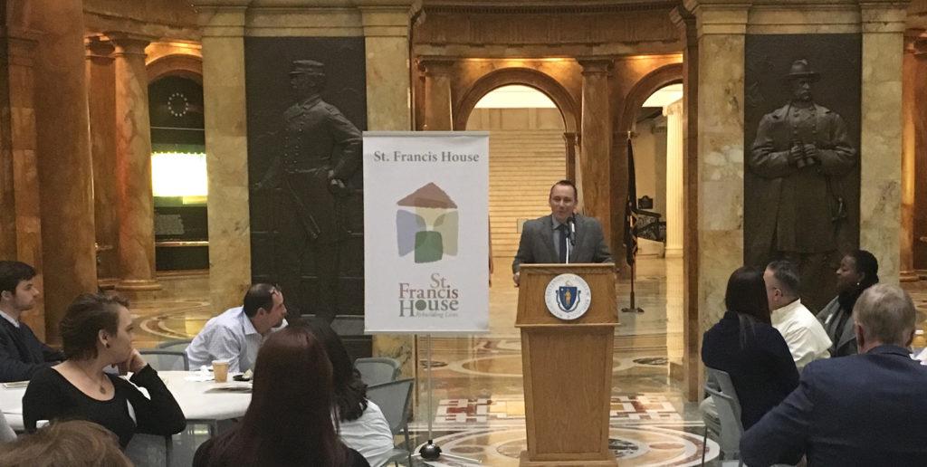 Advocacy Breakfast at State House with Michlewitz