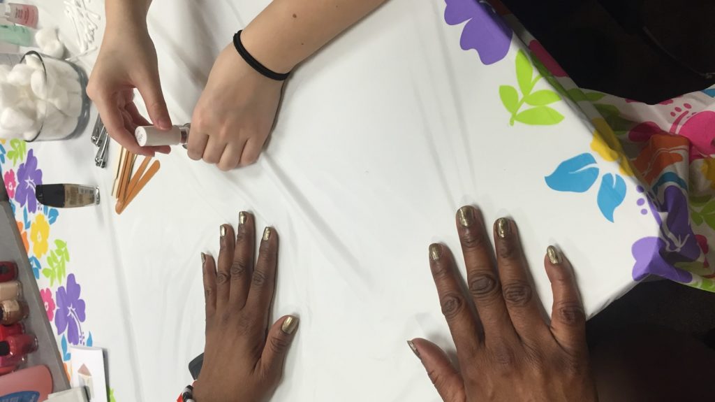Women's Day of renewal manicures