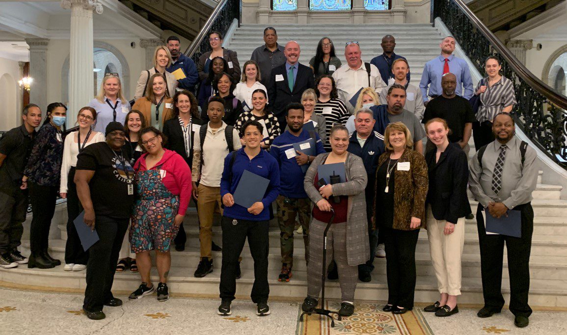 SFH Staff and Guests at MA State House